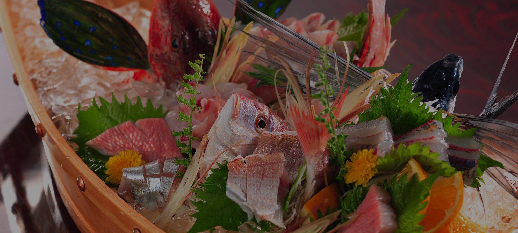 Fresh seafood cuisine